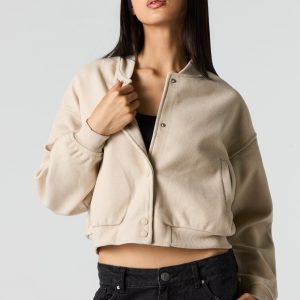 Wool Bomber Jacket