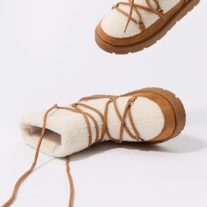 Sherpa Lace Up Boot